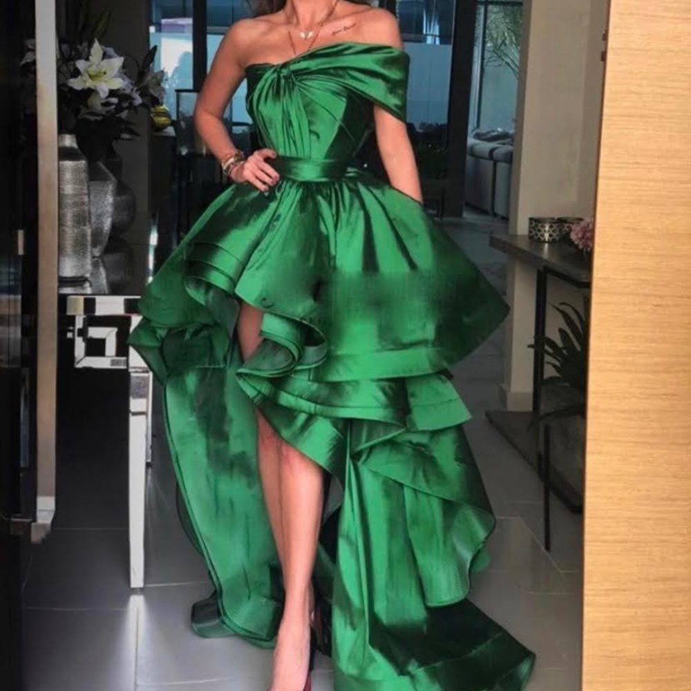 Beautiful green formal  gown